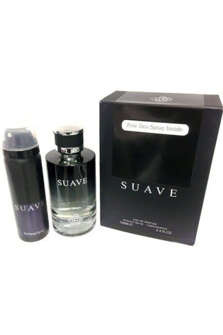 Zachte Eau de Parfum 100 mL + Gratis Deodorant - Fragrance World-Parfums Dubaï-Safwa Boutique