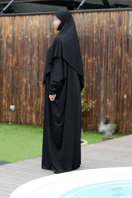 Abaya Badeanzug 3 Teile von Umm Hafsa - Eleganz & Bescheidenheit am Strand-Sport & Burkini-Safwa Boutique