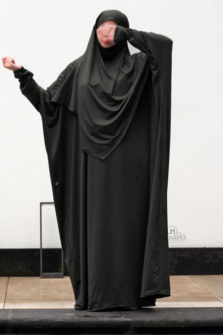 Abaya Badkläder 3 Delar av Umm Hafsa - Elegans & Blygsamhet på Stranden-Sport & Burkini-Safwa Boutique