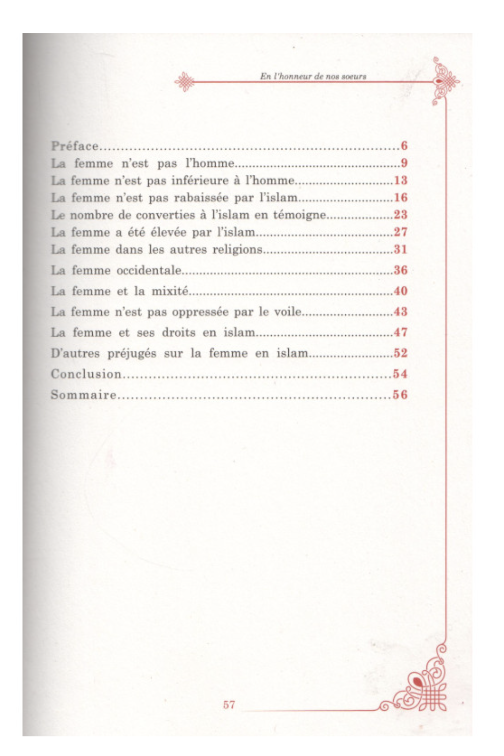 Em honra das nossas irmãs - Dignidade da mulher no Islão de Rachid Maach - Edições Os Pios Predecessores-Femme musulmane-Safwa Boutique