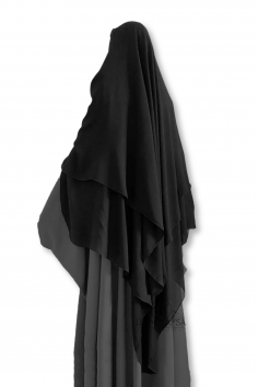 Niqab / Sitar caps med klips 1,40 m – Umm Hafsa