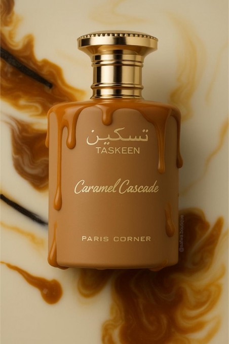 Eau de Parfum Paris Corner Taskeen Karamel Cascade 100mL - Emir Paris Corner-Parfums Dubaï-Safwa Boutique