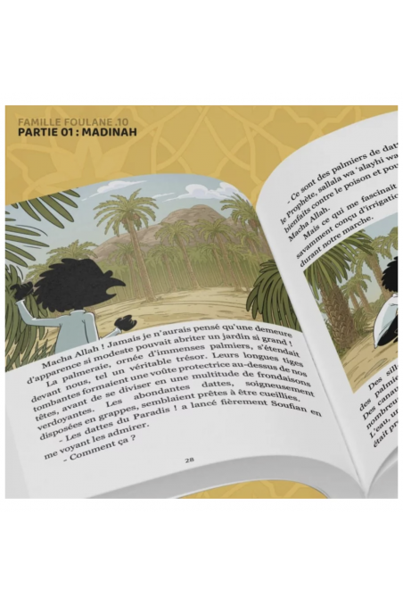 La Famille Foulane (Tome 10) : En Omra Partie 1 : Madinah - Bdouin Éditions-Livres Enfants-Safwa Boutique