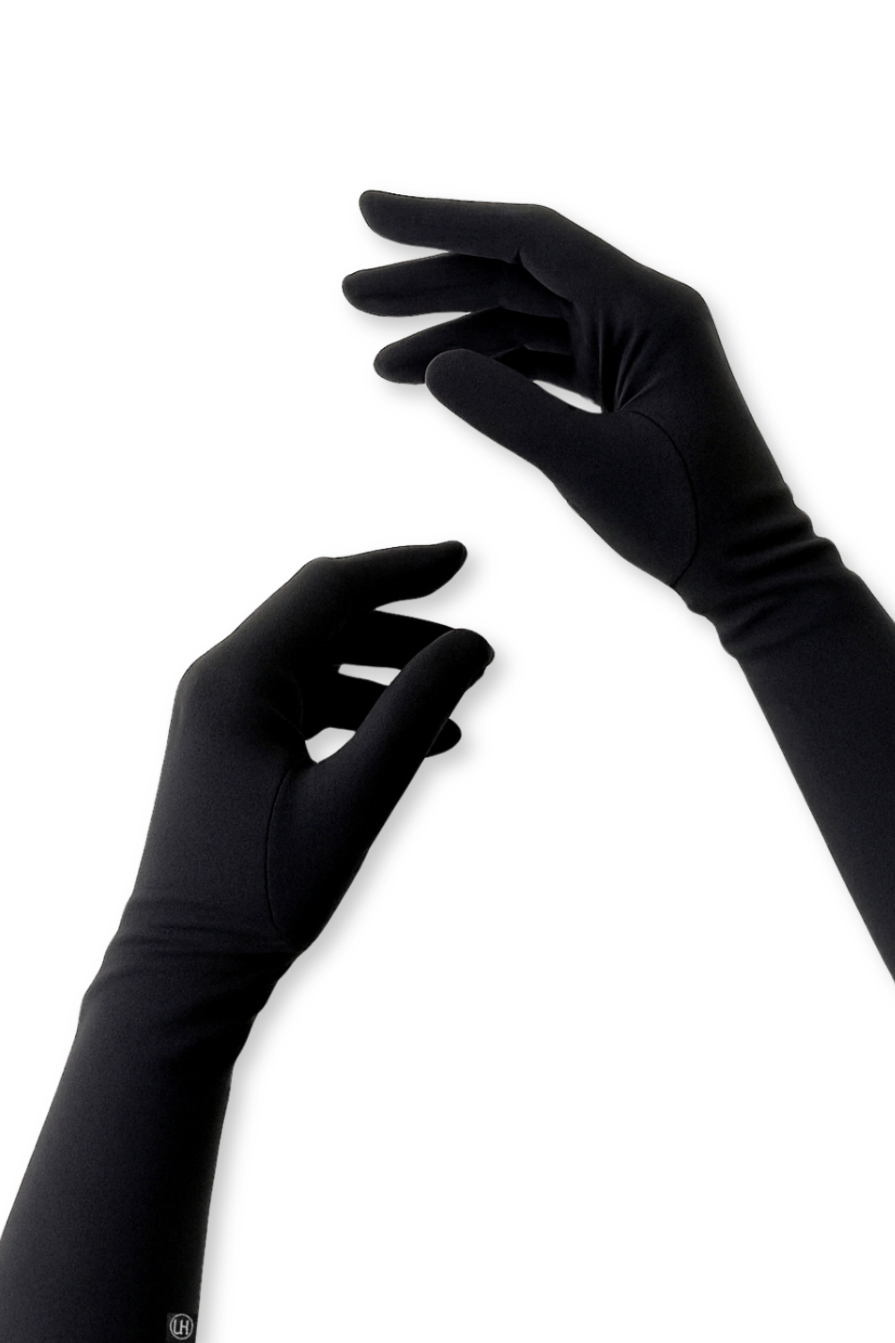 Umm Hafsa Touchscreen-Handschuhe – Extra Lang-Socken & Handschuhe-Safwa Boutique