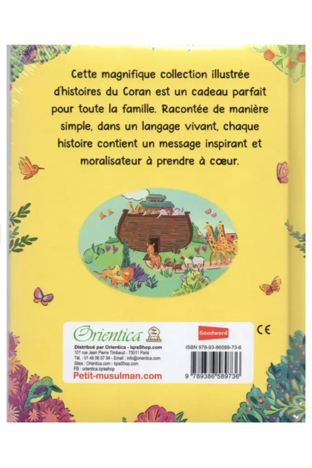 Les 100 plus belles Histoires Du Coran d'après Saniyasnain Khan - Éditions Orientica-Livres Enfants-Safwa Boutique