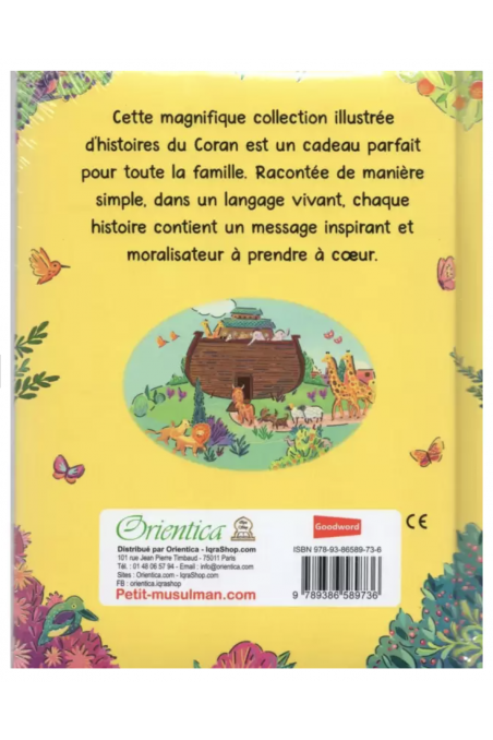Les 100 plus belles Histoires Du Coran d'après Saniyasnain Khan - Éditions Orientica-Livres Enfants-Safwa Boutique