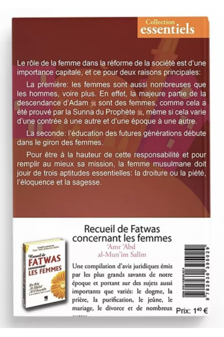 Naisen rooli al Outheyminin yhteiskunnan uudistamisessa - Al-Hadith -painos-Femme musulmane-Safwa Boutique