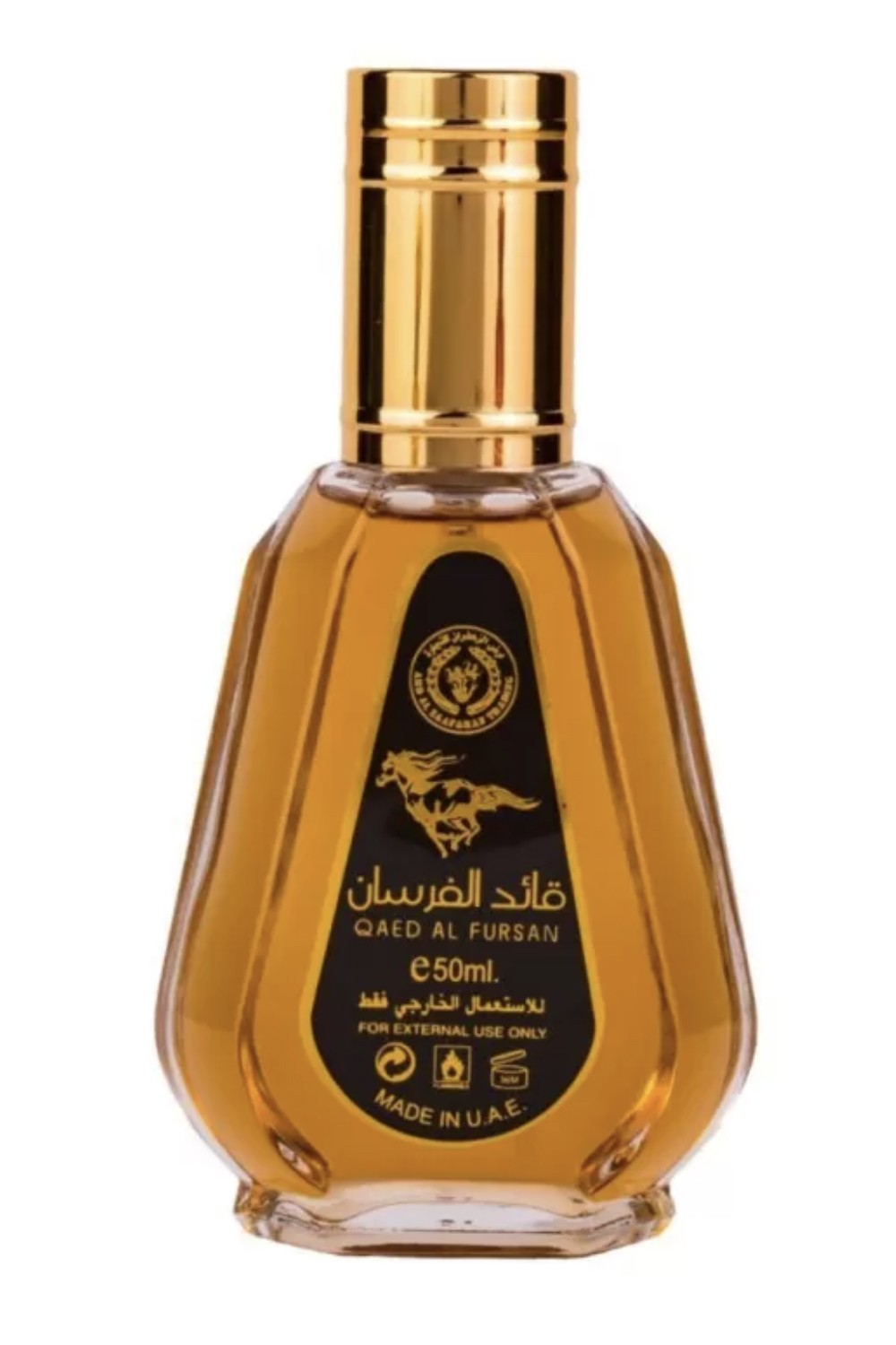 Qaed Al Fursan Lattafa 50ml Perfume Water - Lattafa Perfumes Dubai-Dubaï Fragrances-Safwa Boutique
