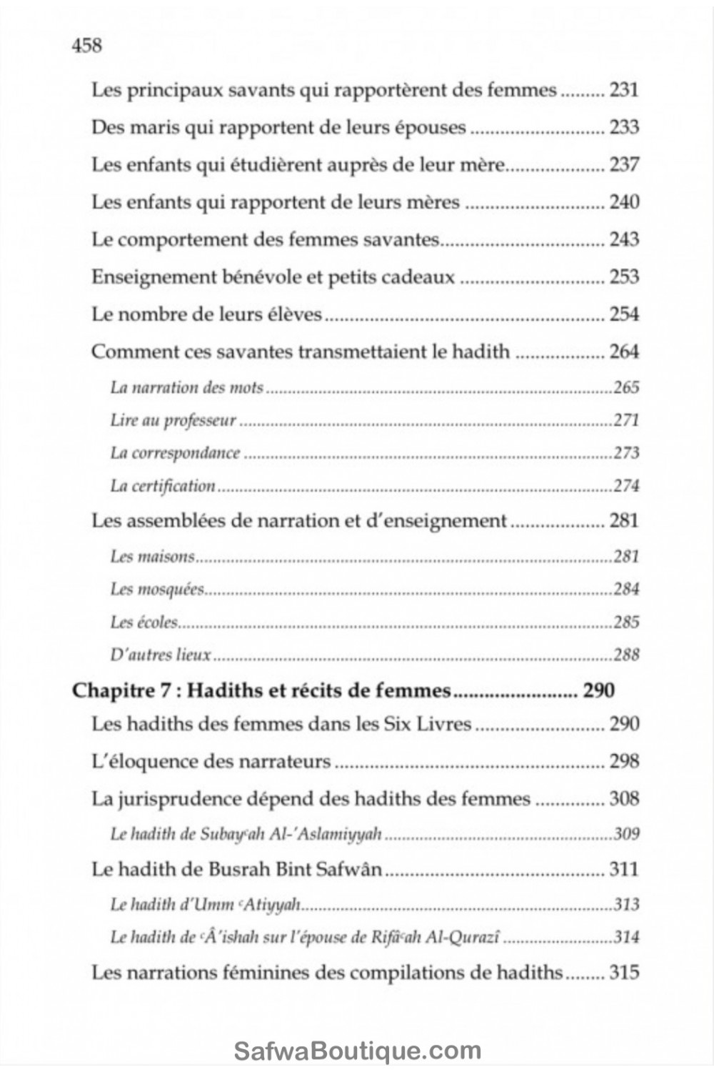 Lærde kvinner innen hadith - AL IMAM-utgaver-Femme musulmane-Safwa Boutique