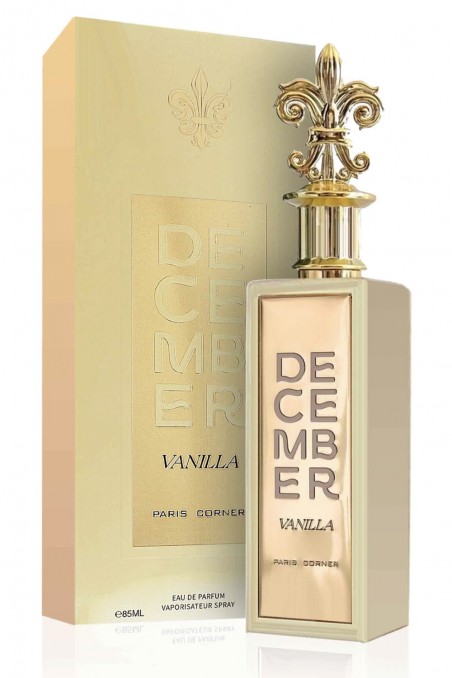 Eau de Parfum December Vanille 85mL - Emir Paris Hoek-Parfums Dubaï-Safwa Boutique