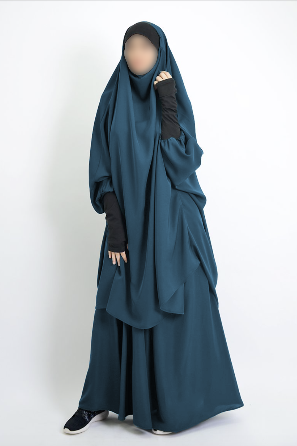 Jilbab Makkah 2 Piezas - Elegancia y Ligereza | Moultazimoun-jilbeb & jilbab-Safwa Boutique