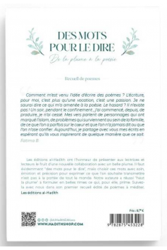 Parole per dirlo dalla penna alla poesia di Fatima... 2