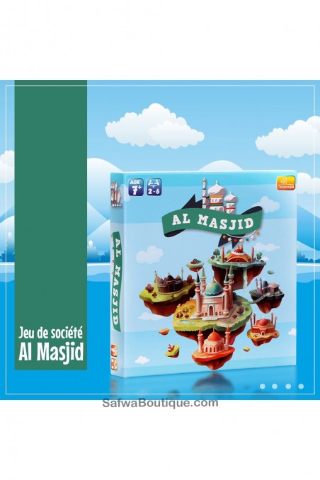 Jogo de tabuleiro Al Masjid! (A partir dos 7 anos) - Osratouna-Jeux de société-Safwa Boutique