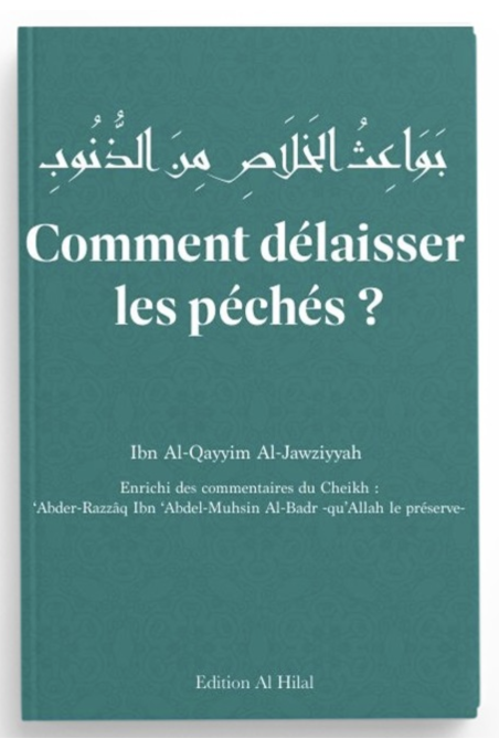 Como abandonar os pecados? de Ibn Al-Qayyim Al-Jawziyyah - Edições Al Hilal-Rappels & Invocations-Safwa Boutique