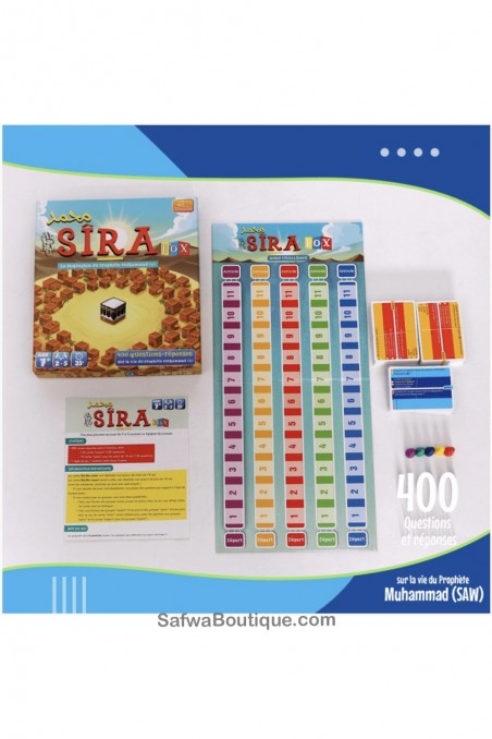 Sira Box - Gioco da tavolo sulla vita del Profeta Maometto (SAW) - Osratouna-Jeux de société-Safwa Boutique