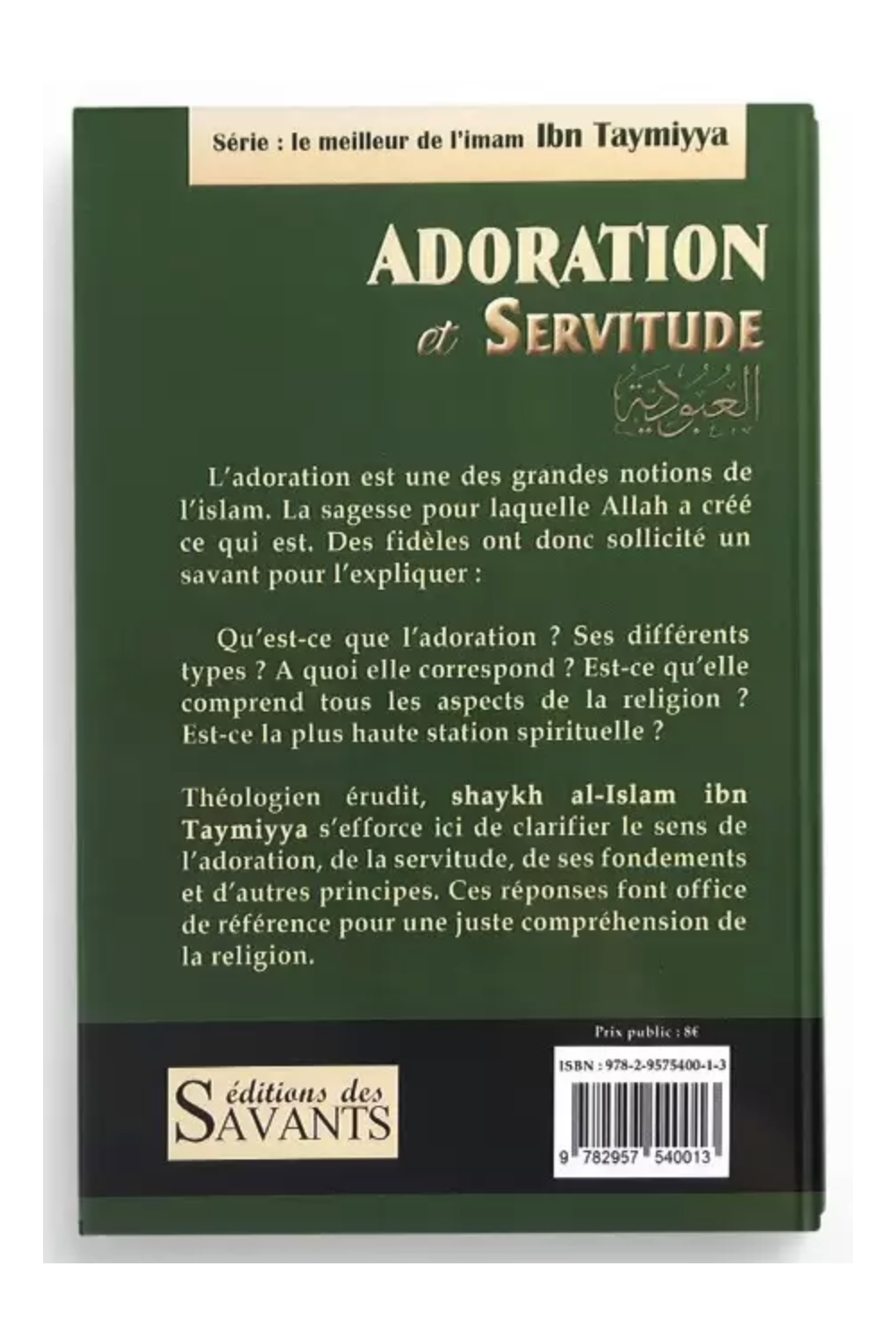 copy of La spiegazione delle storie del Corano, di Ibn Kathir - Edizioni degli Saggi-'Aqida & croyance-Safwa Boutique