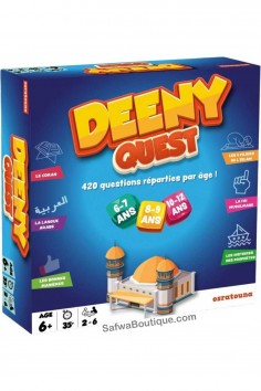 DEENY QUEST Jogo de Sociedade: 420 Perguntas Sobre o Islã...