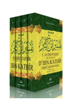 L'autentico dell'esegesi di Ibn Kathîr (Sahîh Tafsîr Ibn Kathîr) 4 volumi - Edizioni Casa d'Ennour