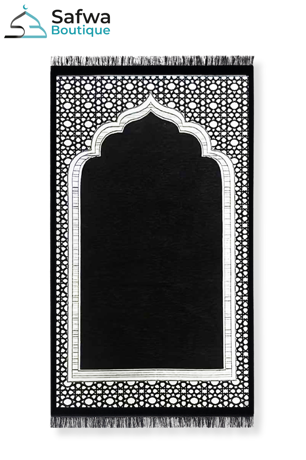 Elegantti Läpinäkyvä Lahjapakkaus - Rukousmatto & Rukousnauha (Tasbih) | Muslim Box-Lahjaideoita-Safwa Boutique