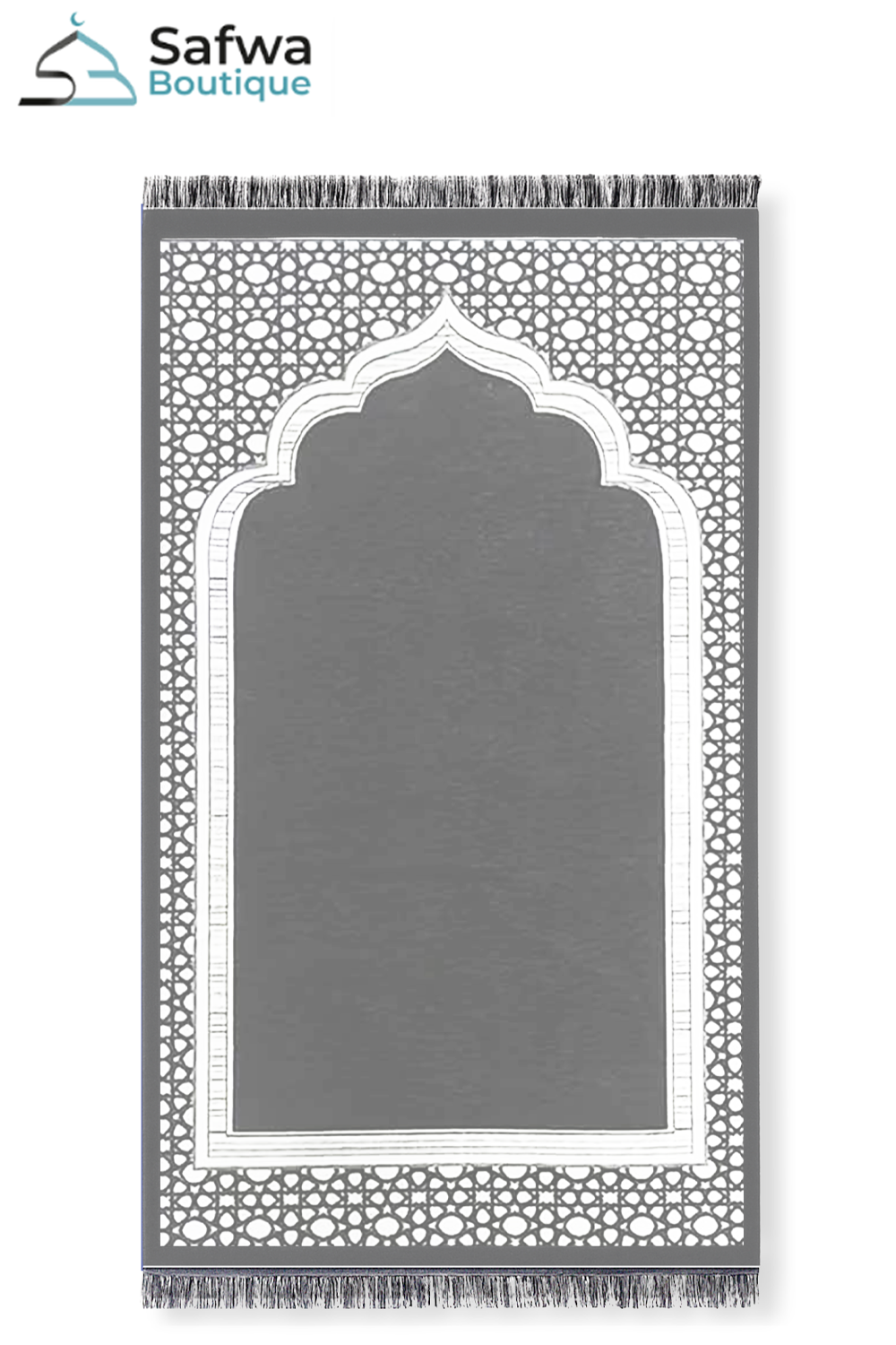 Elegant Gjennomsiktig Gaveeske - Bønneteppe & Rosenkrans (Tasbih) | Muslim Box-Gaveideer-Safwa Boutique