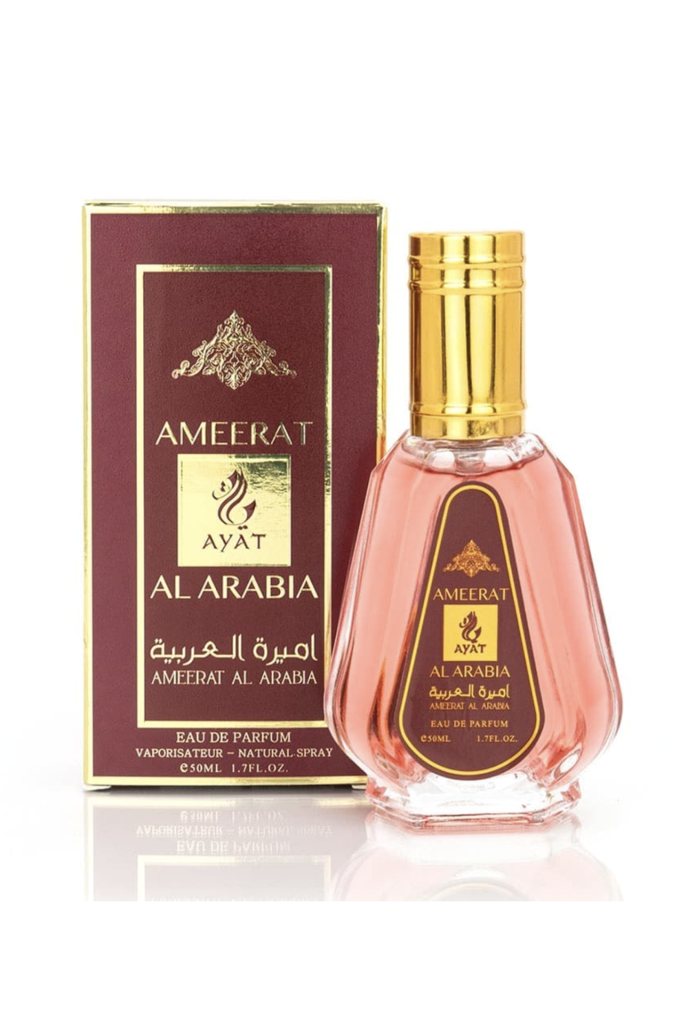 Acqua di Profumo Ameerat Al Arabia 50ml - Ayat Profumi Dubai-Parfums Dubaï-Safwa Boutique