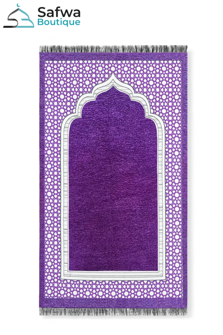 Elegant Gjennomsiktig Gaveeske - Bønneteppe & Rosenkrans (Tasbih) | Muslim Box-Gaveideer-Safwa Boutique