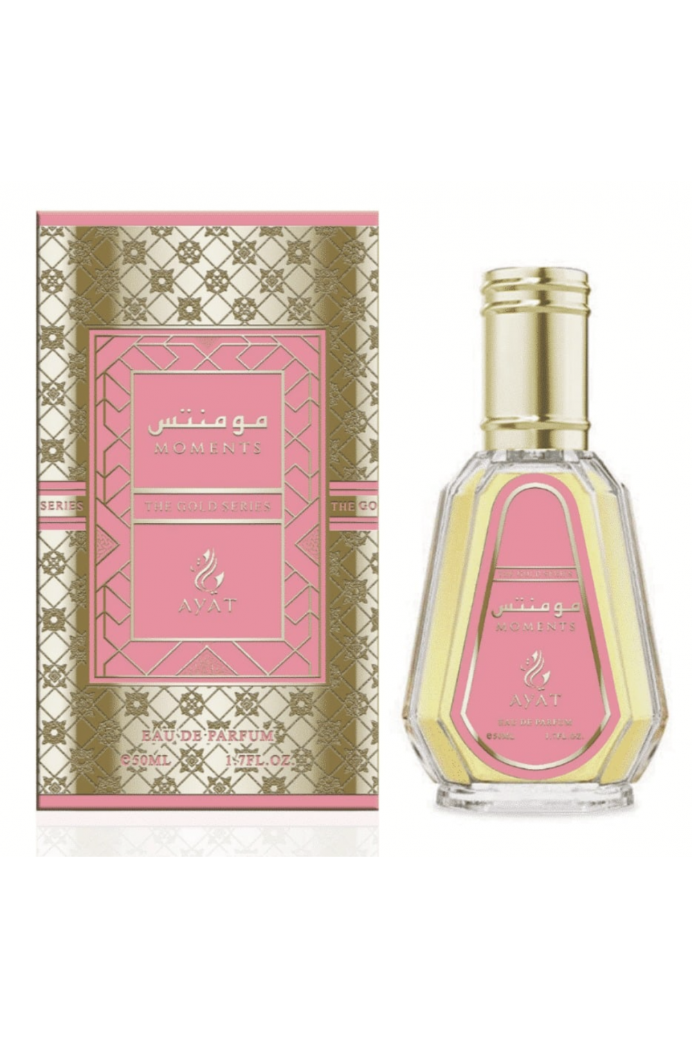 Água de Perfume Moments 50ml - Ayat Perfumes Dubai-Parfums Dubaï-Safwa Boutique