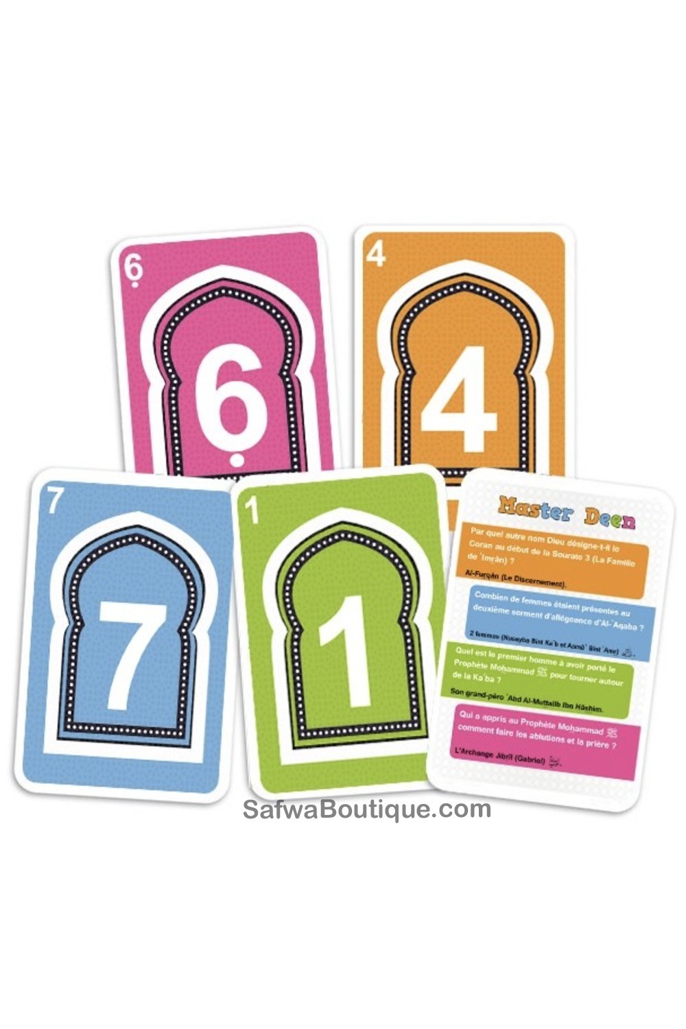 Jogo de cartas Master Deen 2 - Versão sénior (10 anos e +) - Osratouna-Jeux de société-Safwa Boutique