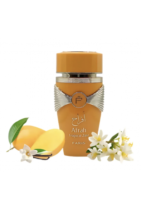 Parfyymivesi Fariis Afrah Tropical Zest 100mL - FARIIS PARFYMI-Parfums Dubaï-Safwa Boutique