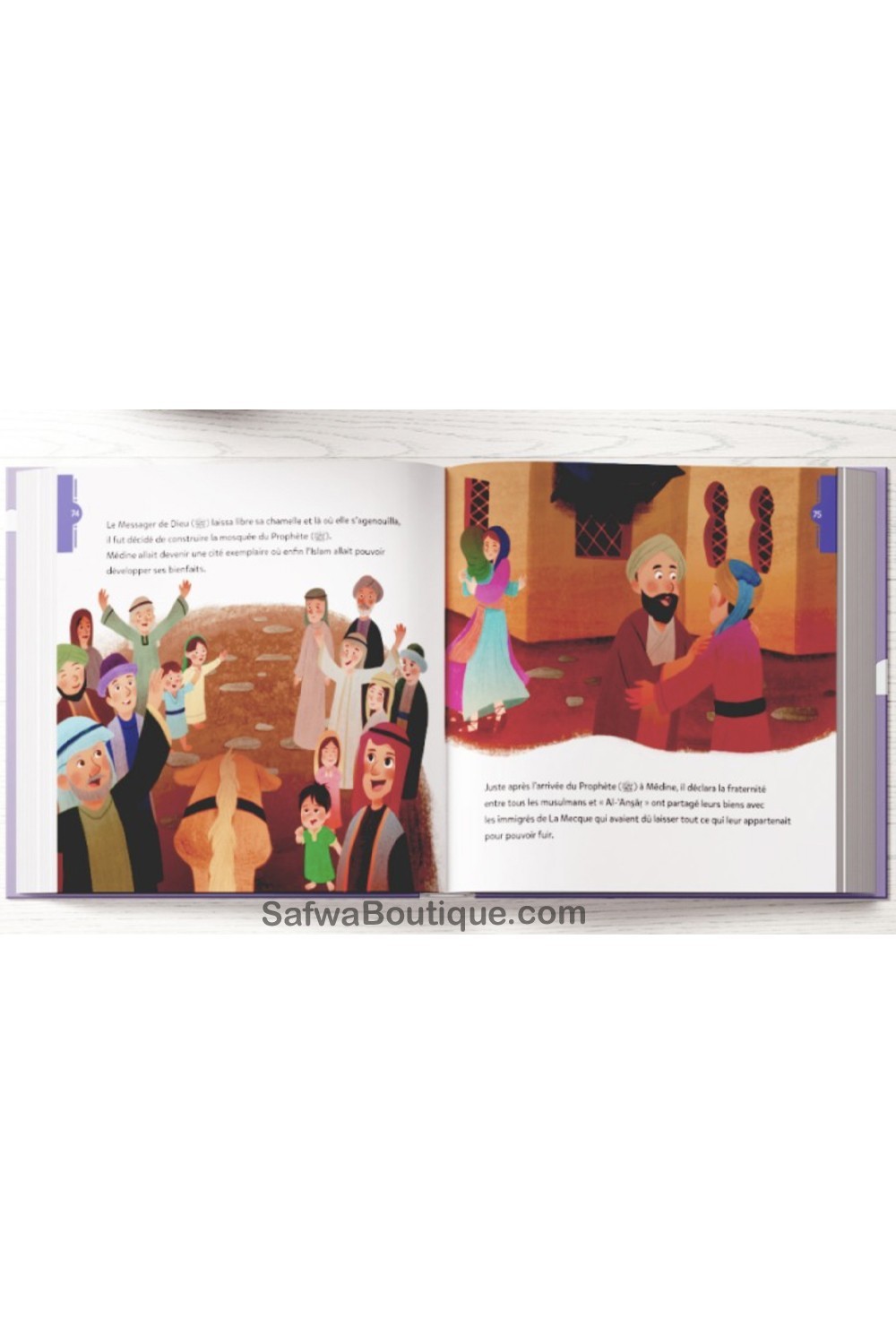 Min første historie om Profeten Muhammad (FVMH) - Osratouna-Livres Enfants-Safwa Boutique