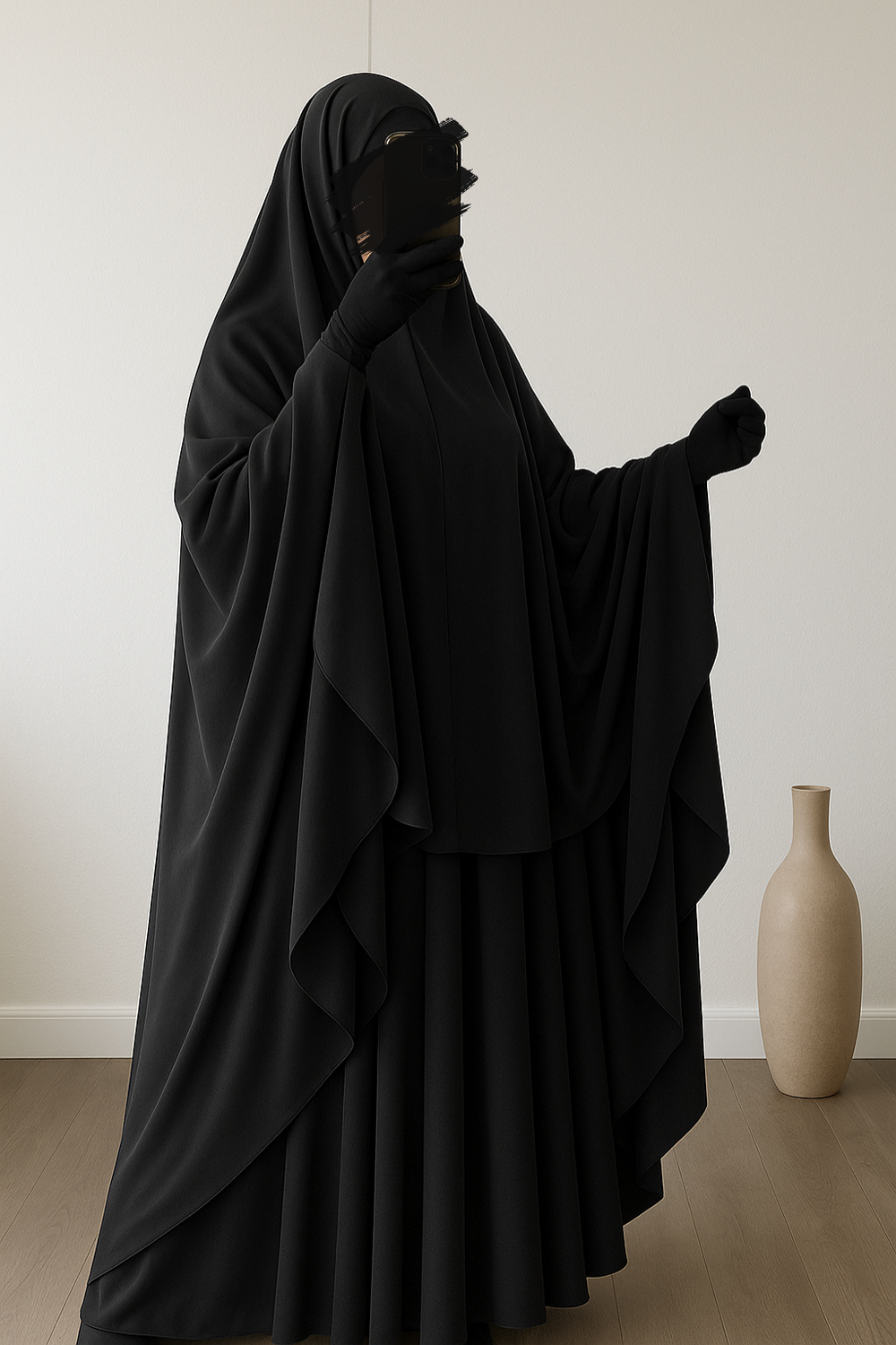 Stor abaya – Umm Hafsa-Abaya & Robe-Safwa Boutique