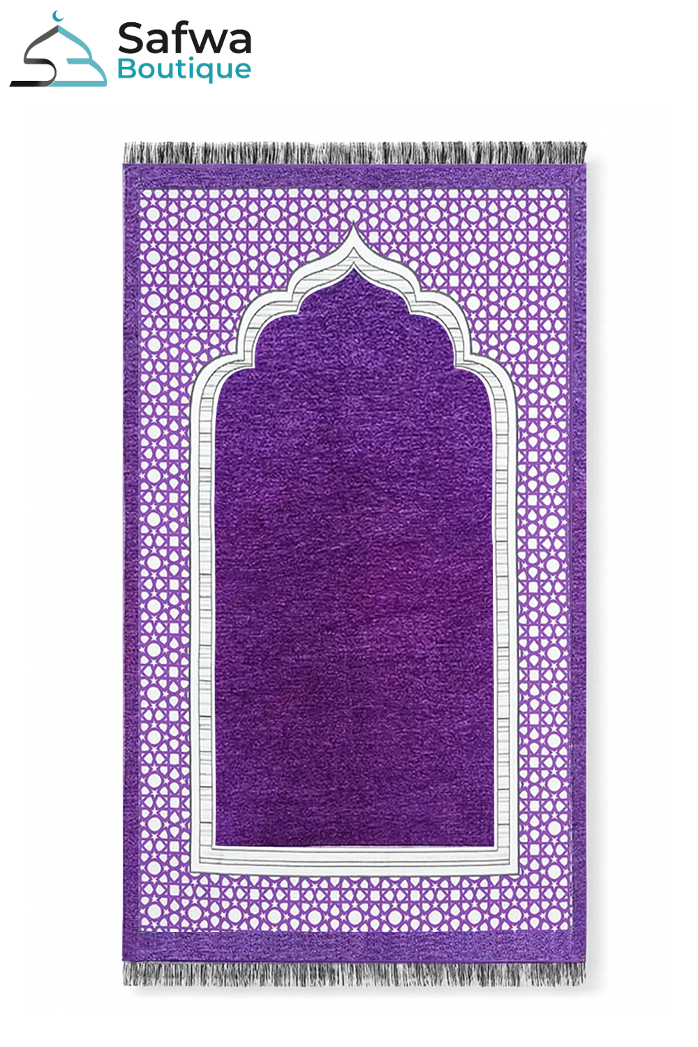 Elegantti Läpinäkyvä Lahjapakkaus - Rukousmatto & Rukousnauha (Tasbih) | Muslim Box-Lahjaideoita-Safwa Boutique