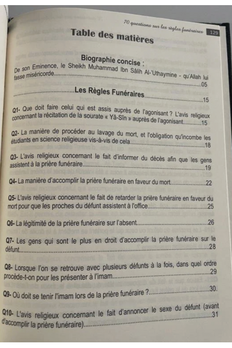 70 Spørgsmål om Begravelsesregler – Shaykh Ibn Uthaymīn-Fiqh-Safwa Boutique