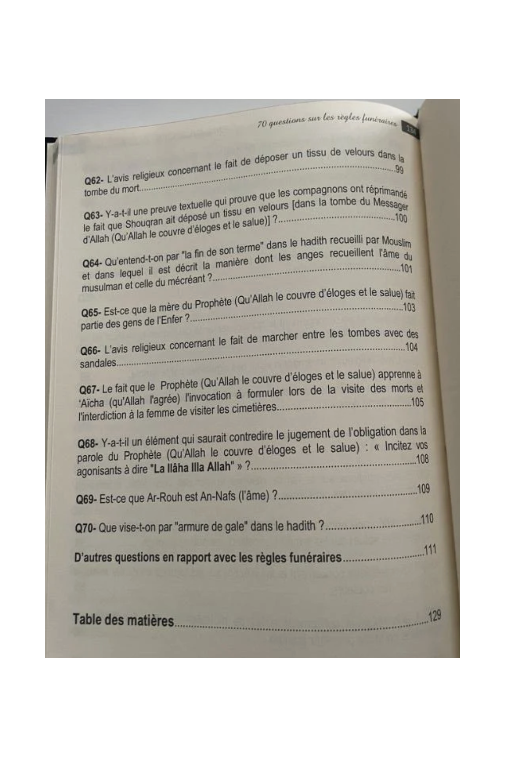 70 Frågor om Begravningsregler – Shaykh Ibn Uthaymīn-Fiqh-Safwa Boutique