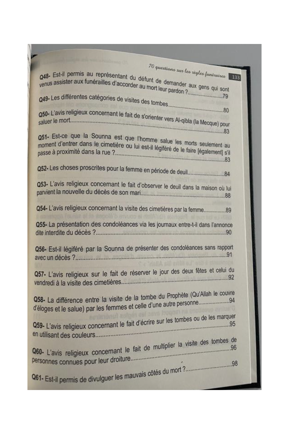 70 Preguntas sobre las Normas Funerarias – Sheij Ibn Uthaymīn-Fiqh-Safwa Boutique