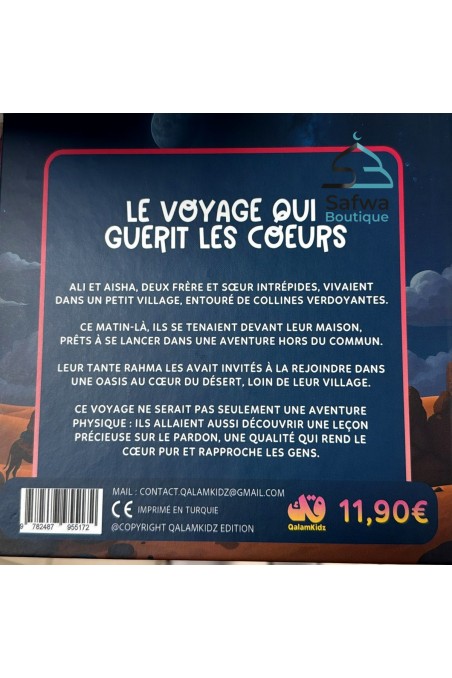 The Adventures of Ali and Aisha, The Journey That Heals Hearts – Volume 1 – QalamKidz Edition-Children's Books-Safwa Boutique