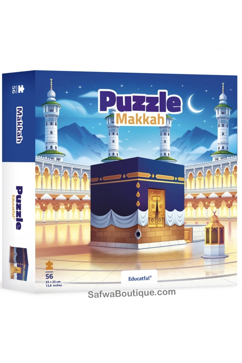 Puzzle Makkah - 56 stykker - EDUCATFAL-Enfant & Famille-Safwa Boutique