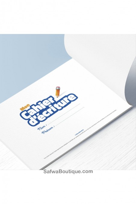 Mi cuaderno de escritura Las letras del alfabeto árabe - EDUCATFAL-Apprendre l'arabe-Safwa Boutique