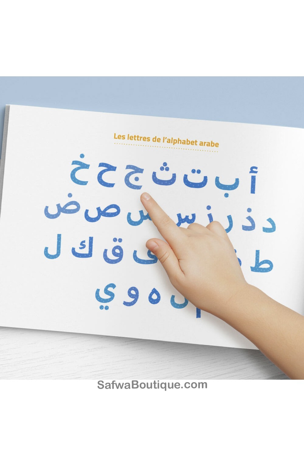 O meu caderno de escrita As letras do alfabeto árabe - EDUCATFAL-Apprendre l'arabe-Safwa Boutique