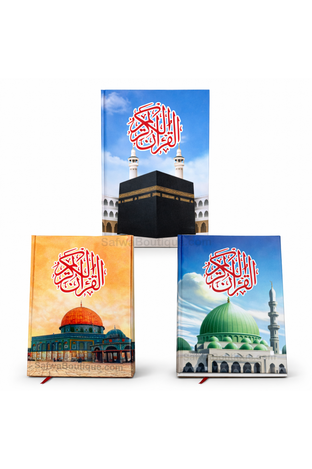 Corano Arabo 14x20 cm – Hafs ‘an ‘Asim – Al-Haram, An-Nabawi e Al-Aqsa – Edizione Rivista Al-Azhar-القرءان – Corano-Safwa Boutique