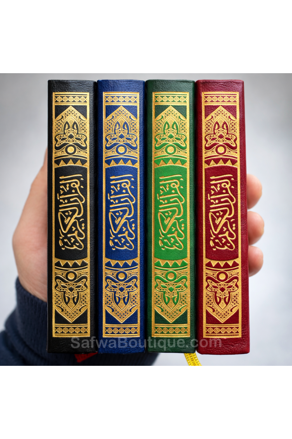 Ultra-Mini Fick-Koran 10x7 cm – Hafs ‘an ‘Asim Recitation – Uthmani Skrift مصحف الجيب-القرءان – Koranen-Safwa Boutique