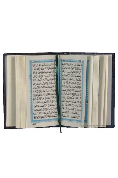 Ultra-Mini Lomme-Koran 10x7 cm – Hafs ‘an ‘Asim Recitation – Uthmani Skrift مصحف الجيب-القرءان – Koranen-Safwa Boutique