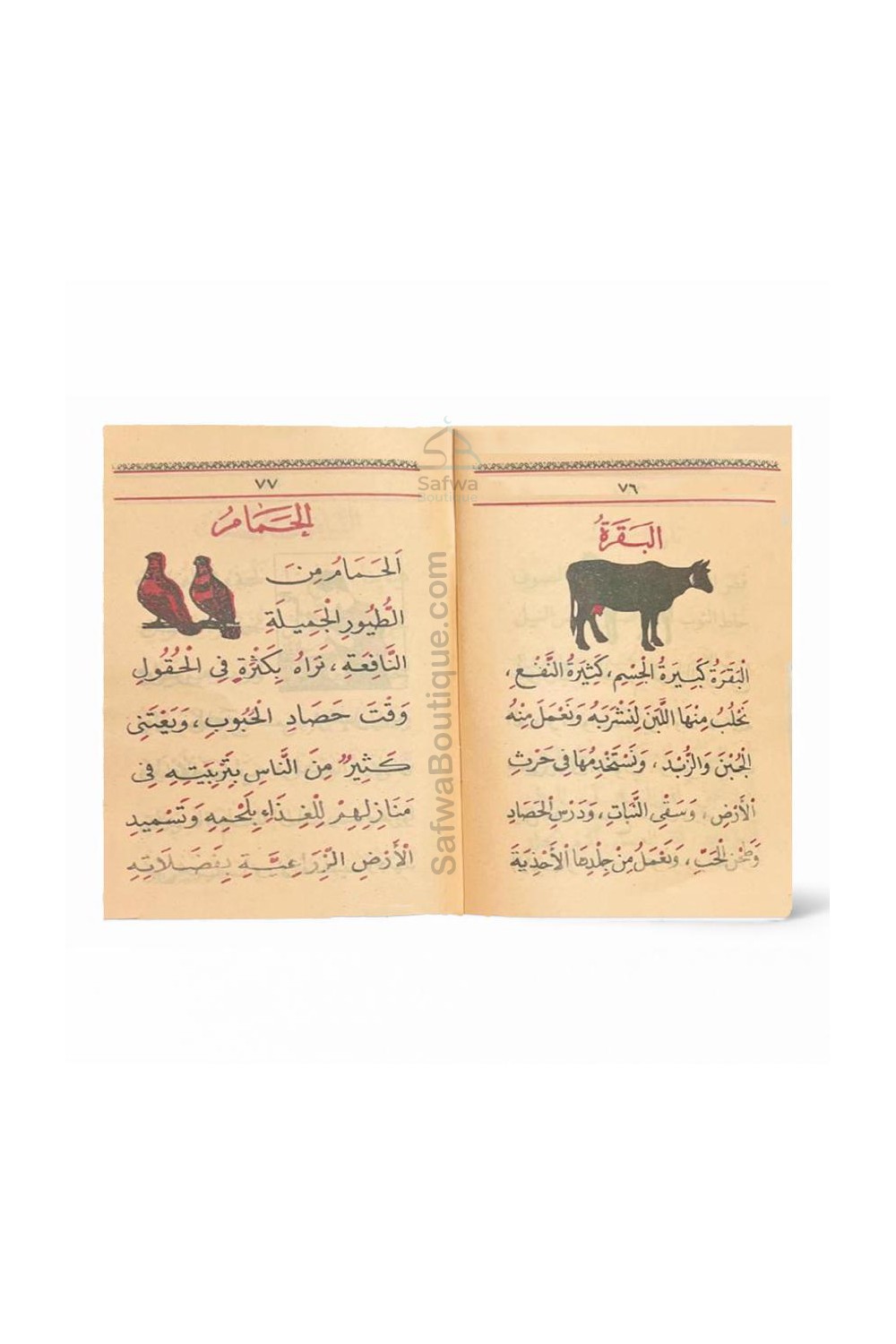 Ma‘allim Al-Qirâ’a + Qa‘ida Baghdadiya (معلم القراءة) – Método de aprendizagem da leitura árabe – Atiyya Muhammad-تعلم العربية – Aprender árabe-Safwa Boutique