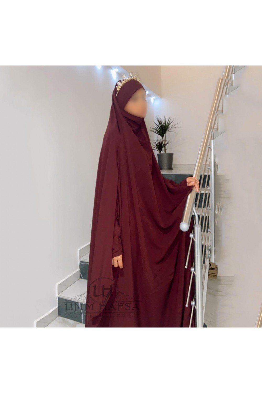 Jilbab med dragkedja “kjol” Umm Hafsa-jilbeb & jilbab-Safwa Boutique
