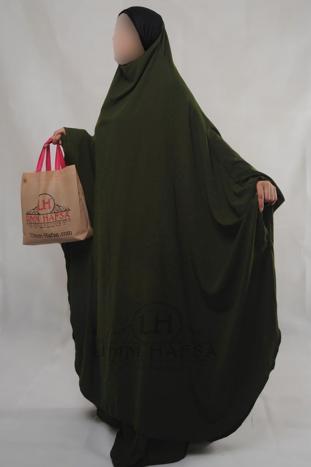 Hafsa jilbab i 2 deler “skjørt” – Umm Hafsa-jilbeb & jilbab-Safwa Boutique