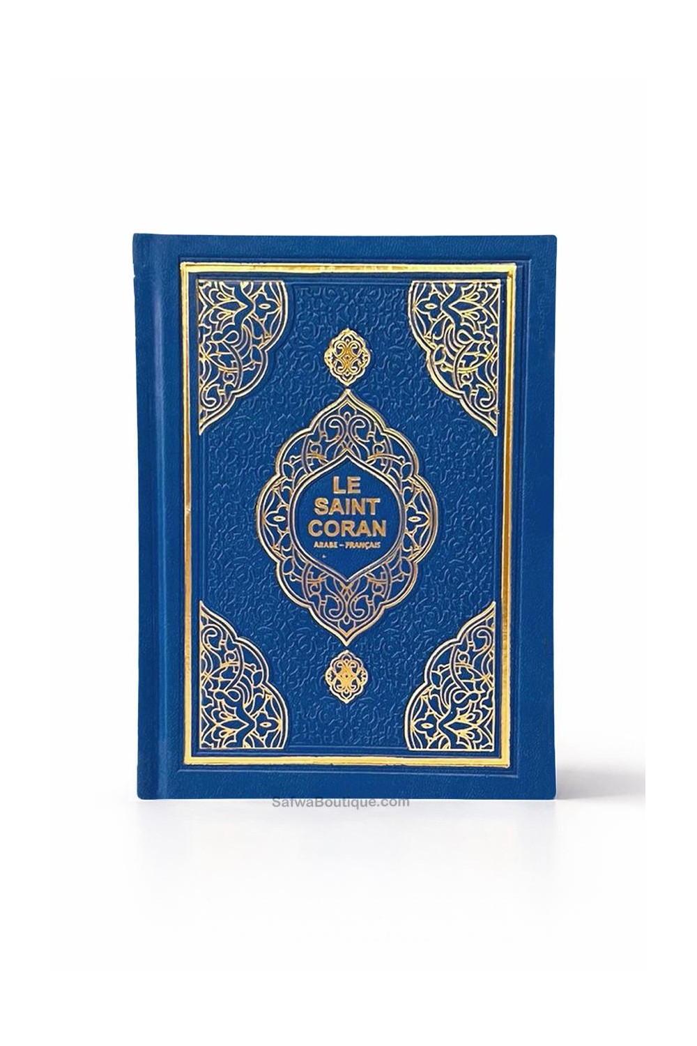 Koranen Arabiska–Franska med QR-kod – Fransk översättning – Stort format 14×20 cm – Lyxomslag-Tafsir & Coran-Safwa Boutique