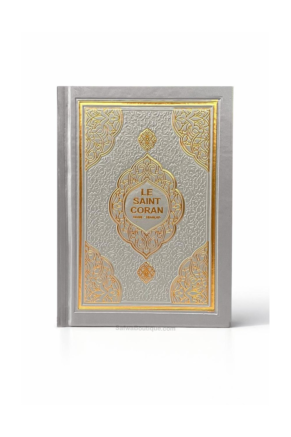 Koranen Arabisk–Fransk med QR-kode – Fransk oversættelse – Stort format 14×20 cm – Luksusomslag-Tafsir & Coran-Safwa Boutique