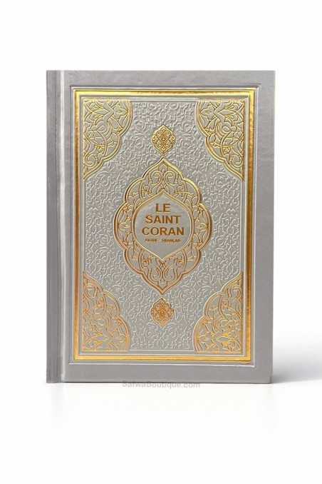 Corán Árabe–Francés con código QR – Traducción francesa – Formato grande 14×20 cm – Cubierta de lujo-Tafsir & Coran-Safwa Boutique