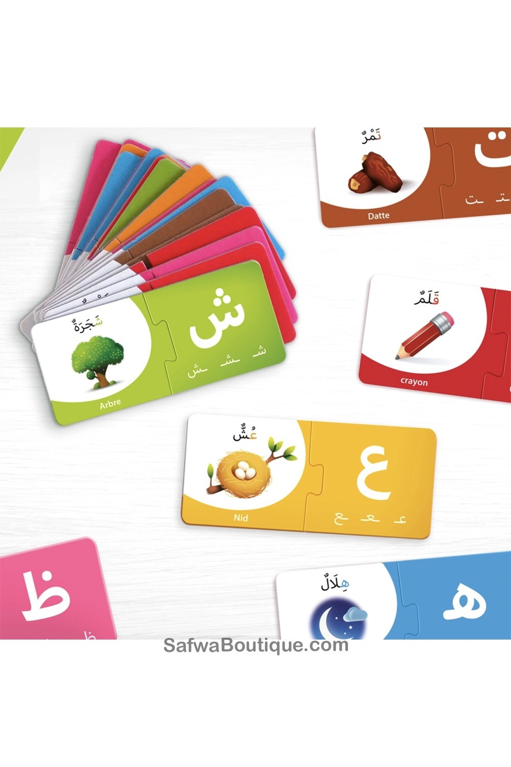 Sto imparando l'alfabeto arabo - EDUCATFAL-jeux educatifs-Safwa Boutique
