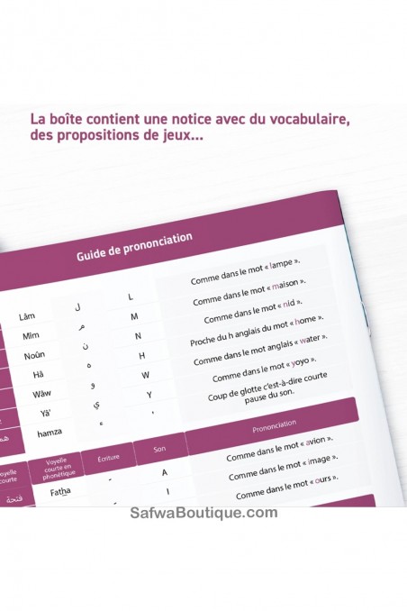Ik leer het Arabische alfabet - EDUCATFAL-jeux educatifs-Safwa Boutique